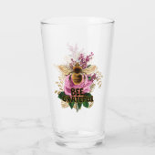 Bee Grateful Glas (Achterkant)
