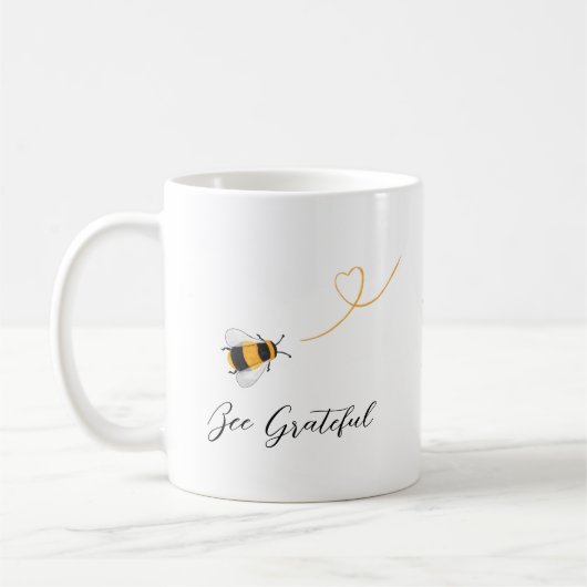 Bee Grateful Koffiemok (Links)