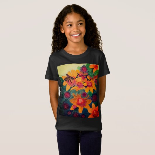 Bee Groen T-shirt (Voorkant volledig)