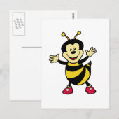 Bee Guy Briefkaart (Voorkant / Achterkant)