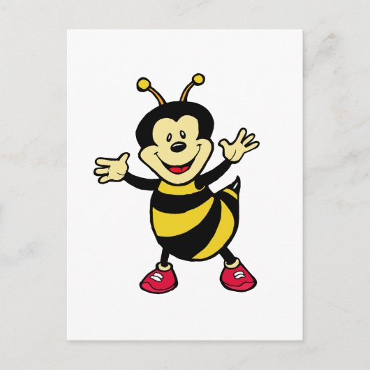 Bee Guy Briefkaart (Voorkant)