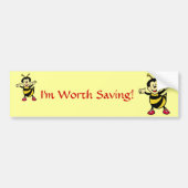 Bee Guy Bumpersticker (Voorkant)