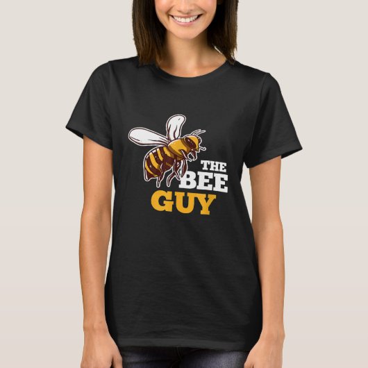 Bee Guy Insect Dierenimker Mannen T-shirt (Voorkant)