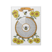 Bee Habit Tracker Custom Notitieblok (Linkerzijde)