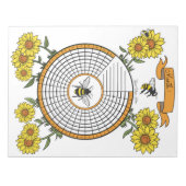 Bee Habit Tracker Custom Notitieblok (Voorkant)