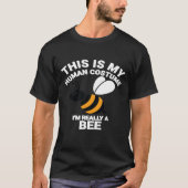 Bee Halloween Costume Beekeeper T-shirt (Voorkant)