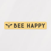 BEE HAPPY 96 Waterdichte Tamper-evidente Honey Sea Labels (Design 1)