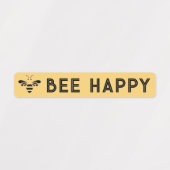 BEE HAPPY 96 Waterdichte Tamper-evidente Honey Sea Labels (Design 2)
