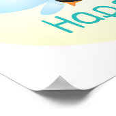 Bee Happy Baby Print (Hoek)