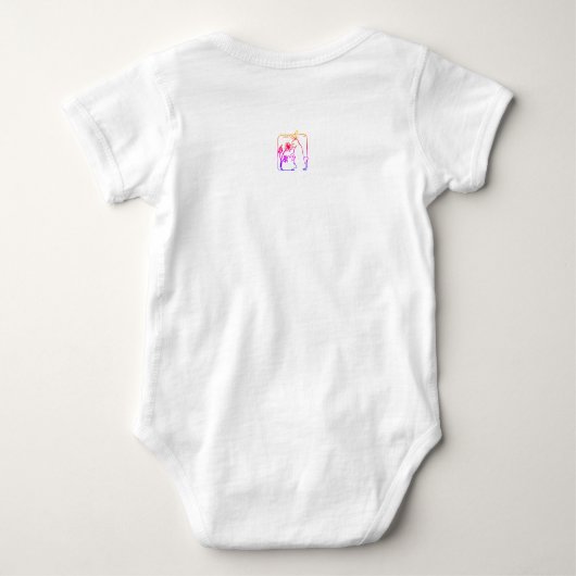 Bee Happy Baby T-shirt (Achterkant)