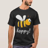 Bee Happy Bee Bright T-shirt (Voorkant)