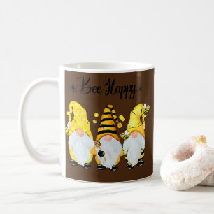 Bee Happy Bee Gnome Spring Koffiemok
