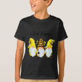 Bee Happy Bee Gnome Spring  T-shirt (Voorkant)
