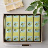"Bee Happy Bumblebee Tissue Paper Tissuepapier (Geschenk)