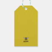 Bee Happy Cadeaulabel (Achterkant)