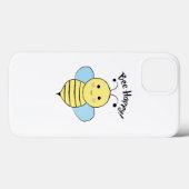 Bee Happy Case-Mate iPhone Case (Achterkant (horizontaal))