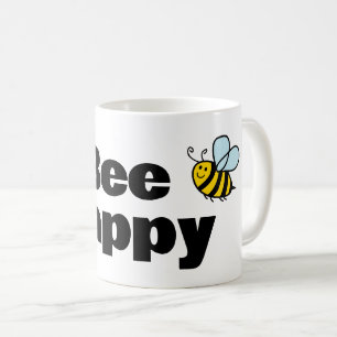 Bee Happy Coffee mok cadeau voor imkers
