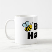 Bee Happy Coffee mok cadeau voor imkers (Links)