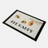 Bee Happy Dedoor Mat (Schuin)
