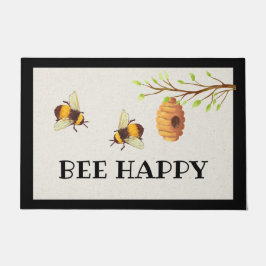 Bee Happy Dedoor Mat