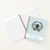 Bee Happy Floral Notitieboek (Binnen)
