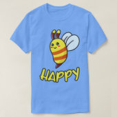 Bee Happy Funny Bee Gift T-shirt (Design voorkant)