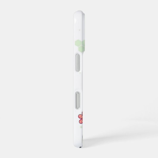 Bee Happy Garden iPhone 16 Hoesje (Rechterkant)