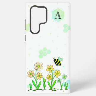 Bee Happy Garden Samsung Galaxy Hoesje