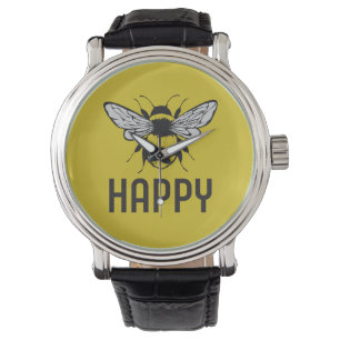 Bee Happy Horloge