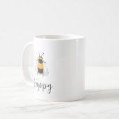 Bee Happy Koffiemok (Voorkant links)