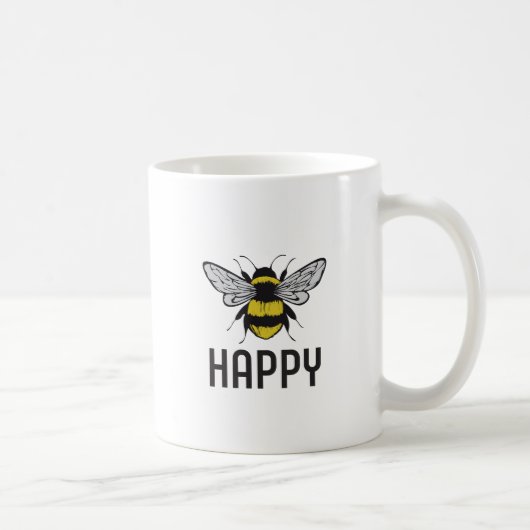 Bee Happy Koffiemok (Rechts)