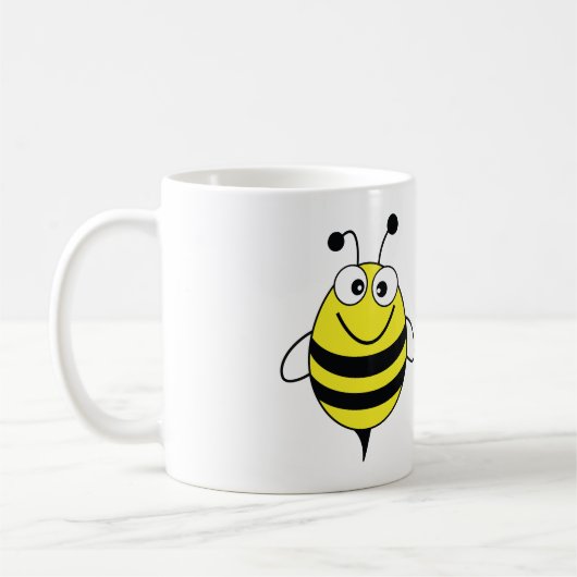 Bee Happy Koffiemok (Links)