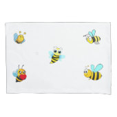 Bee Happy Kussensloop (Voorkant)