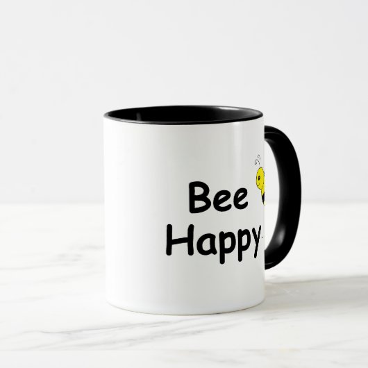 Bee Happy Mok (Voorkant rechts)