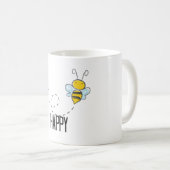 "Bee" Happy Mok voor de koffieminnaar (Voorkant rechts)