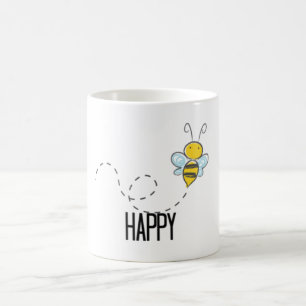"Bee" Happy Mok voor de koffieminnaar