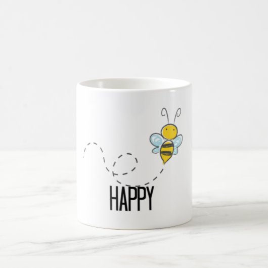 "Bee" Happy Mok voor de koffieminnaar (Center)