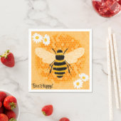 Bee Happy Napkins Servet (Insitu)