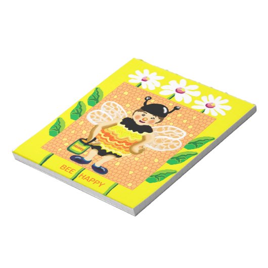 BEE Happy Notitieblok (Linkerzijde)