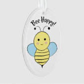 Bee Happy Ornament (voorkant)