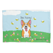 Bee Happy Pillowcase Kussensloop (Voorkant)