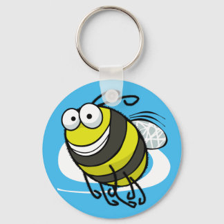 Bee Happy Sleutelhanger