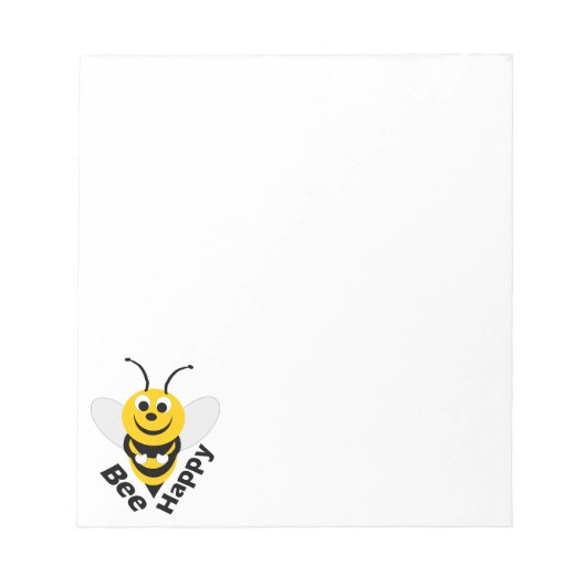 Bee Happy Small Notitieblok (Voorkant)