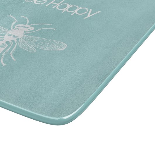 Bee Happy Snijplank (Hoek)