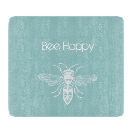 Bee Happy Snijplank (Voorkant)