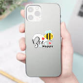 Bee Happy Sticker (Telefoon)