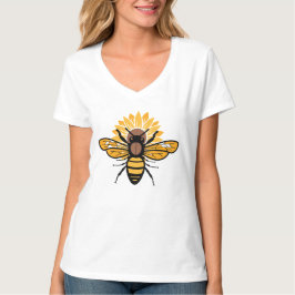 Bee Happy Sunflower T-shirt