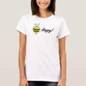 Bee Happy T-shirt (Voorkant)