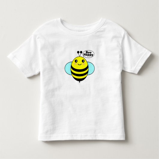 Bee Happy T-Shirt (Voorkant)