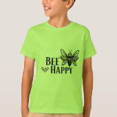 Bee Happy T-shirt (Voorkant)